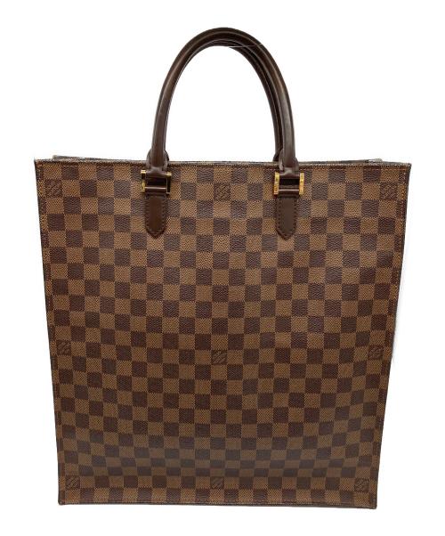LOUIS VUITTON（ルイ ヴィトン）LOUIS VUITTON (ルイ ヴィトン) トートバッグ ダミエ サックプラ ブラウンの古着・服飾アイテム