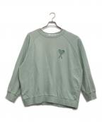 amiアミ）の古着「スウェット」｜黄緑