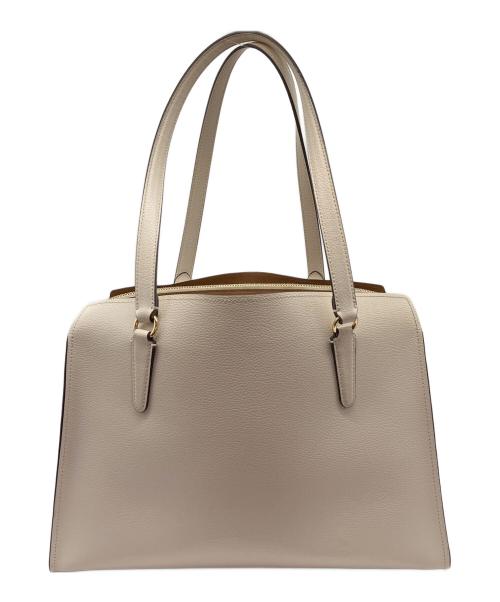 COACH（コーチ）COACH (コーチ) トートバッグ テイタム キャリーオール ベージュ×ブラウンの古着・服飾アイテム