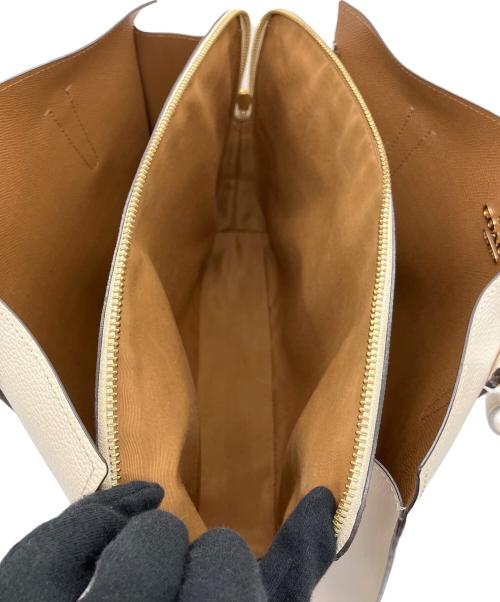 COACH（コーチ）COACH (コーチ) トートバッグ テイタム キャリーオール ベージュ×ブラウンの古着・服飾アイテム