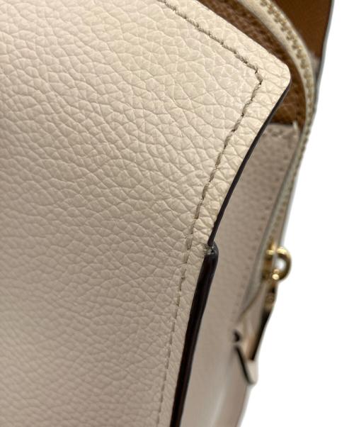 COACH（コーチ）COACH (コーチ) トートバッグ テイタム キャリーオール ベージュ×ブラウンの古着・服飾アイテム