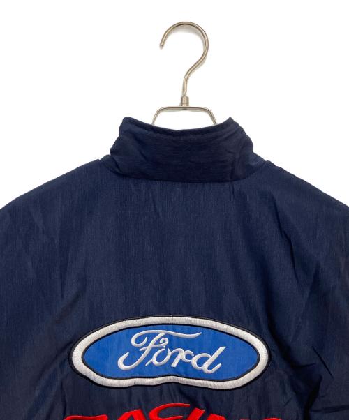 Ford（フォード）FORD (フォード) レーシングブルゾン ネイビー×ブルー サイズ:XLの古着・服飾アイテム