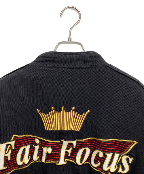 FAIR FOCUS（フェアフォーカス）FAIR FOCUS (フェアフォーカス) レーシングブルゾン ブラック サイズ:XLの古着・服飾アイテム
