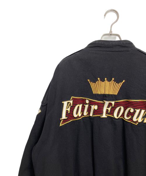 FAIR FOCUS（フェアフォーカス）FAIR FOCUS (フェアフォーカス) レーシングブルゾン ブラック サイズ:XLの古着・服飾アイテム