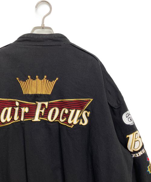 FAIR FOCUS（フェアフォーカス）FAIR FOCUS (フェアフォーカス) レーシングブルゾン ブラック サイズ:XLの古着・服飾アイテム