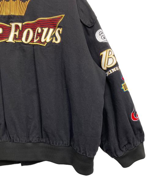 FAIR FOCUS（フェアフォーカス）FAIR FOCUS (フェアフォーカス) レーシングブルゾン ブラック サイズ:XLの古着・服飾アイテム
