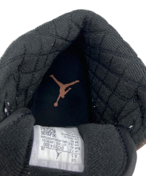 NIKE（ナイキ）NIKE (ナイキ) AIR JORDAN1 ブラック サイズ:26の古着・服飾アイテム