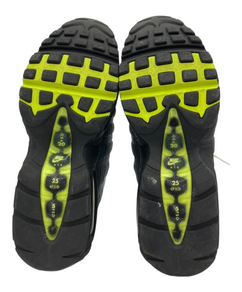 NIKE（ナイキ）NIKE (ナイキ) エア マックス 95 OG Neon Yellow ブラック×イエロー サイズ:26.5cmの古着・服飾アイテム