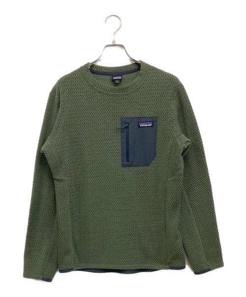 Patagonia（パタゴニア）Patagonia (パタゴニア) R1エアクルーカットソー カーキ サイズ:Sの古着・服飾アイテム