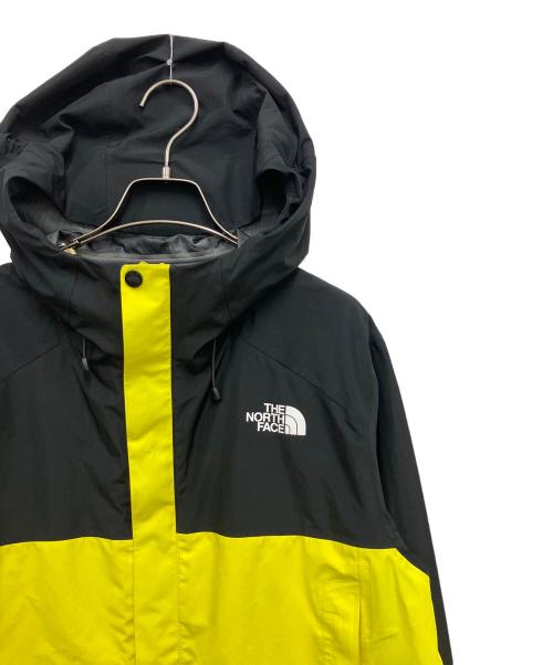 THE NORTH FACE（ザ ノース フェイス）THE NORTH FACE (ザ ノース フェイス) ドリズルジャケット イエロー×ブラック サイズ:Lの古着・服飾アイテム