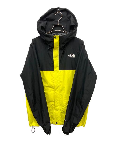 THE NORTH FACE（ザ ノース フェイス）THE NORTH FACE (ザ ノース フェイス) ドリズルジャケット イエロー×ブラック サイズ:Lの古着・服飾アイテム