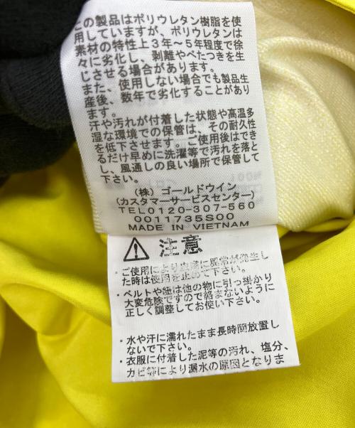 THE NORTH FACE（ザ ノース フェイス）THE NORTH FACE (ザ ノース フェイス) ドリズルジャケット イエロー×ブラック サイズ:Lの古着・服飾アイテム