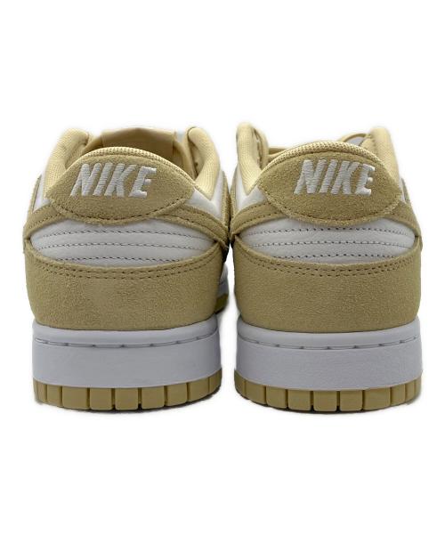 NIKE（ナイキ）NIKE (ナイキ) Dunk Low Retro SE ホワイト×チームゴールド サイズ:29cm 未使用品の古着・服飾アイテム