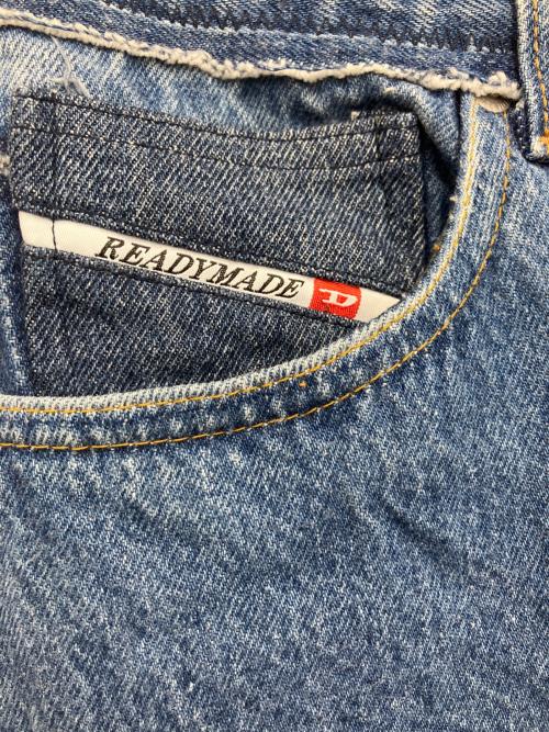 DIESEL（ディーゼル）DIESEL (ディーゼル) READYMADE (レディメイド) UNITED ARROWS & SONS (ユナイテッドアローズ アンド サンズ) デニムパンツ インディゴ サイズ:26の古着・服飾アイテム