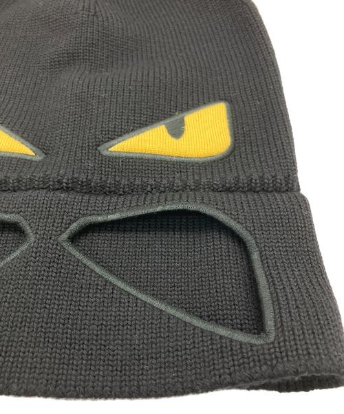 FENDI（フェンディ）FENDI (フェンディ) ニットキャップ ブラックの古着・服飾アイテム