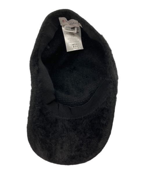 MONCLER（モンクレール）MONCLER (モンクレール) 帽子 ブラック サイズ:Sの古着・服飾アイテム