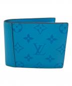 LOUIS VUITTONルイ ヴィトン）の古着「ポルトフォイユ・マルコ タイガラマ」｜ブルー