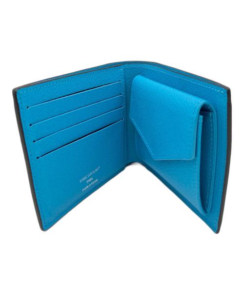 LOUIS VUITTON（ルイ ヴィトン）LOUIS VUITTON (ルイ ヴィトン) ポルトフォイユ・マルコ タイガラマ ブルーの古着・服飾アイテム