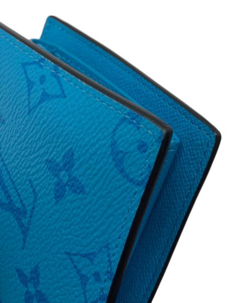 LOUIS VUITTON（ルイ ヴィトン）LOUIS VUITTON (ルイ ヴィトン) ポルトフォイユ・マルコ タイガラマ ブルーの古着・服飾アイテム