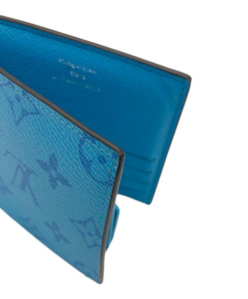 LOUIS VUITTON（ルイ ヴィトン）LOUIS VUITTON (ルイ ヴィトン) ポルトフォイユ・マルコ タイガラマ ブルーの古着・服飾アイテム