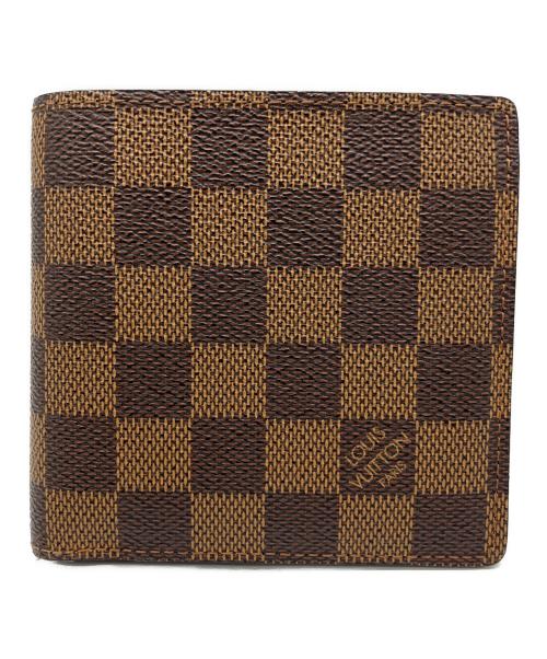 LOUIS VUITTON（ルイ ヴィトン）LOUIS VUITTON (ルイ ヴィトン) ダミエ ポルトフォイユ・マルコ ブラウンの古着・服飾アイテム