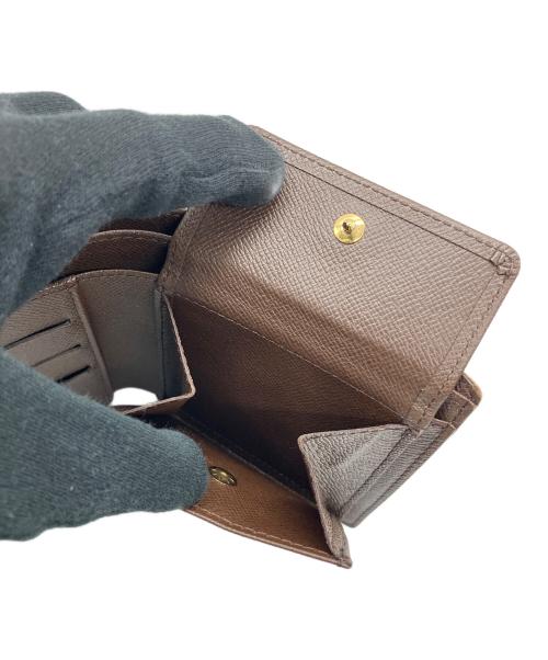 LOUIS VUITTON（ルイ ヴィトン）LOUIS VUITTON (ルイ ヴィトン) ダミエ ポルトフォイユ・マルコ ブラウンの古着・服飾アイテム