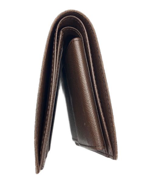 LOUIS VUITTON（ルイ ヴィトン）LOUIS VUITTON (ルイ ヴィトン) ダミエ ポルトフォイユ・マルコ ブラウンの古着・服飾アイテム