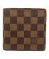 LOUIS VUITTON (ルイ ヴィトン) ダミエ ポルトフォイユ・マルコ ブラウン：27000円