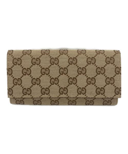 GUCCI（グッチ）GUCCI (グッチ) 長財布 GGの古着・服飾アイテム