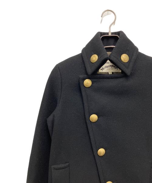 Vivienne Westwood（ヴィヴィアンウエストウッド）Vivienne Westwood (ヴィヴィアンウエストウッド) メルトンコート ブラック サイズ:38の古着・服飾アイテム