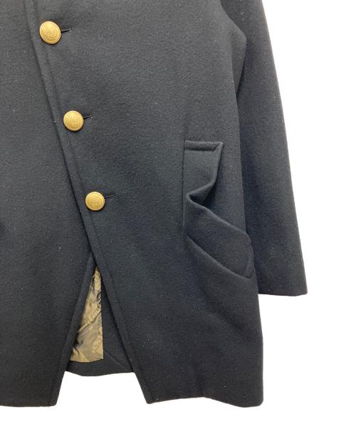 Vivienne Westwood（ヴィヴィアンウエストウッド）Vivienne Westwood (ヴィヴィアンウエストウッド) メルトンコート ブラック サイズ:38の古着・服飾アイテム