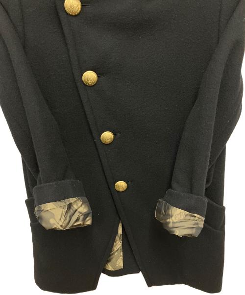 Vivienne Westwood（ヴィヴィアンウエストウッド）Vivienne Westwood (ヴィヴィアンウエストウッド) メルトンコート ブラック サイズ:38の古着・服飾アイテム