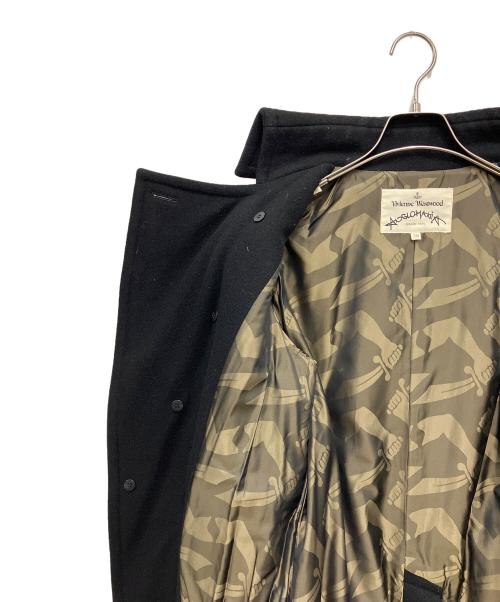 Vivienne Westwood（ヴィヴィアンウエストウッド）Vivienne Westwood (ヴィヴィアンウエストウッド) メルトンコート ブラック サイズ:38の古着・服飾アイテム