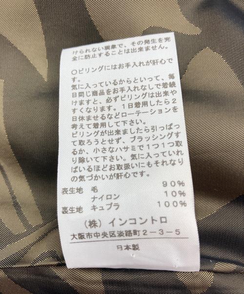 Vivienne Westwood（ヴィヴィアンウエストウッド）Vivienne Westwood (ヴィヴィアンウエストウッド) メルトンコート ブラック サイズ:38の古着・服飾アイテム