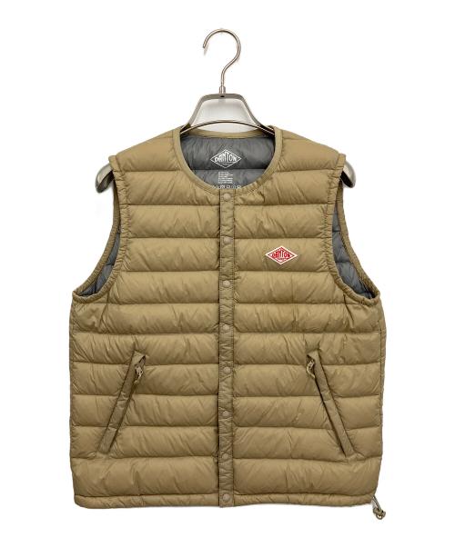 DANTON（ダントン）DANTON (ダントン) ダウンベスト ベージュ サイズ:36の古着・服飾アイテム