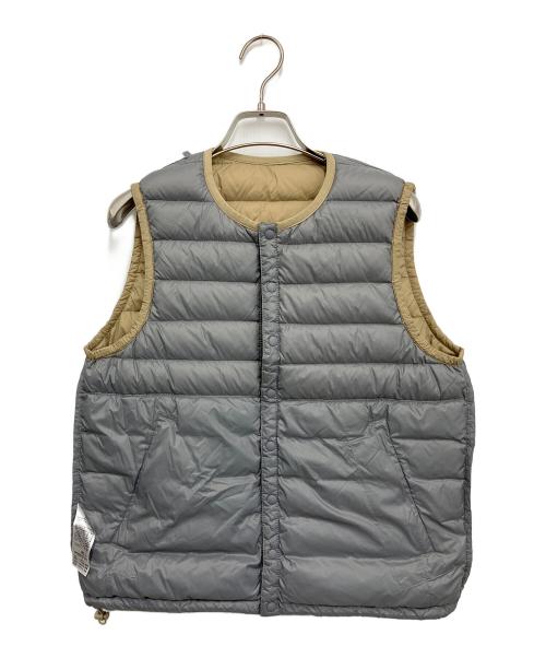 DANTON（ダントン）DANTON (ダントン) ダウンベスト ベージュ サイズ:36の古着・服飾アイテム