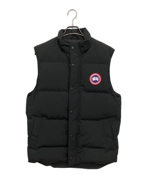 CANADA GOOSE（カナダグース）CANADA GOOSE (カナダグース) ダウンベスト ブラック サイズ:Mの古着・服飾アイテム