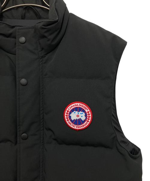 CANADA GOOSE（カナダグース）CANADA GOOSE (カナダグース) ダウンベスト ブラック サイズ:Mの古着・服飾アイテム