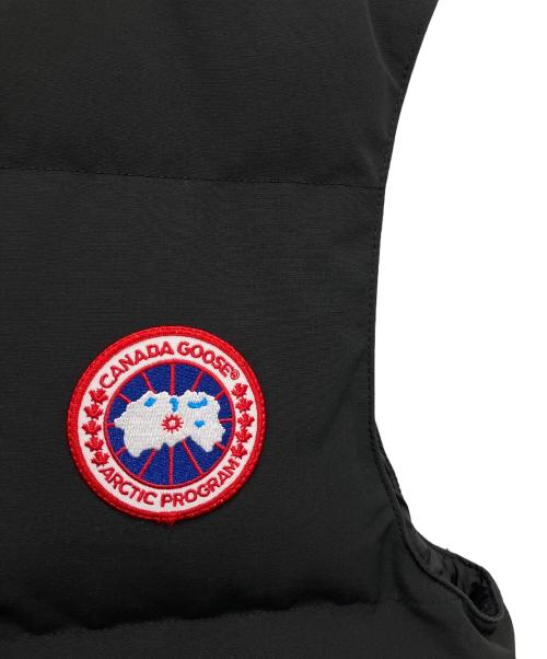 CANADA GOOSE（カナダグース）CANADA GOOSE (カナダグース) ダウンベスト ブラック サイズ:Mの古着・服飾アイテム