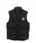 CANADA GOOSE（カナダグース）の古着「ダウンベスト」｜ブラック