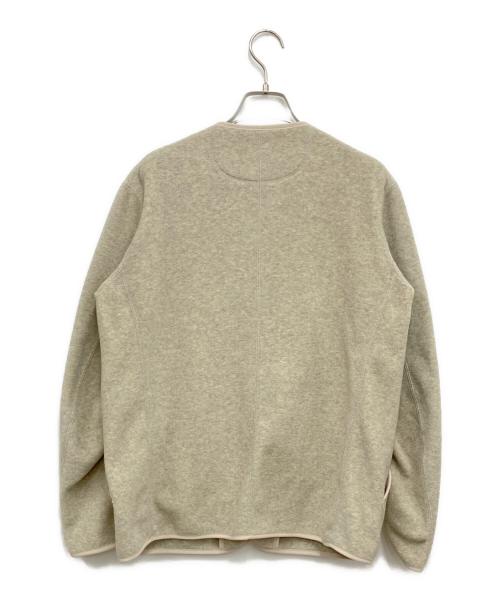 DANTON（ダントン）DANTON (ダントン) ノーカラーフリースジャケット ベージュ サイズ:40の古着・服飾アイテム