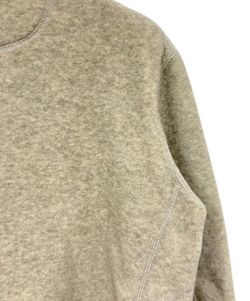 DANTON（ダントン）DANTON (ダントン) ノーカラーフリースジャケット ベージュ サイズ:40の古着・服飾アイテム