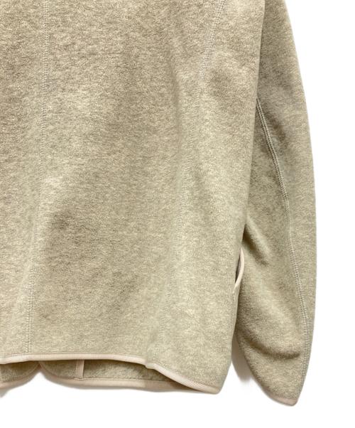 DANTON（ダントン）DANTON (ダントン) ノーカラーフリースジャケット ベージュ サイズ:40の古着・服飾アイテム
