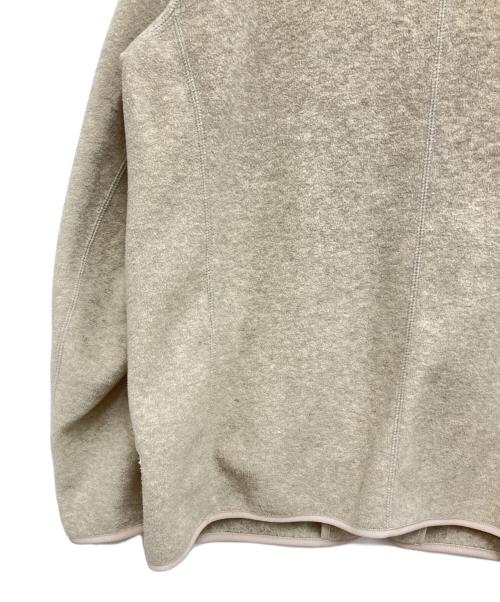 DANTON（ダントン）DANTON (ダントン) ノーカラーフリースジャケット ベージュ サイズ:40の古着・服飾アイテム