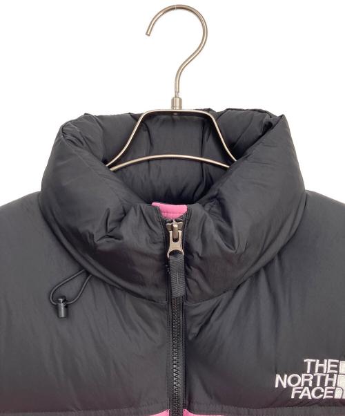 THE NORTH FACE（ザ ノース フェイス）THE NORTH FACE (ザ ノース フェイス) ダウンジャケット ピンク×ブラック サイズ:Sの古着・服飾アイテム