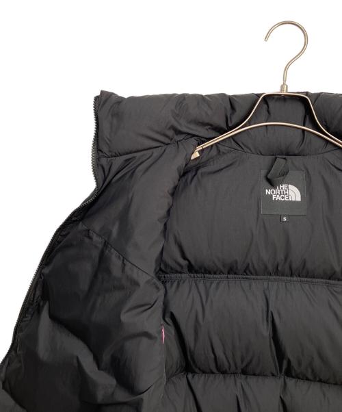 THE NORTH FACE（ザ ノース フェイス）THE NORTH FACE (ザ ノース フェイス) ダウンジャケット ピンク×ブラック サイズ:Sの古着・服飾アイテム