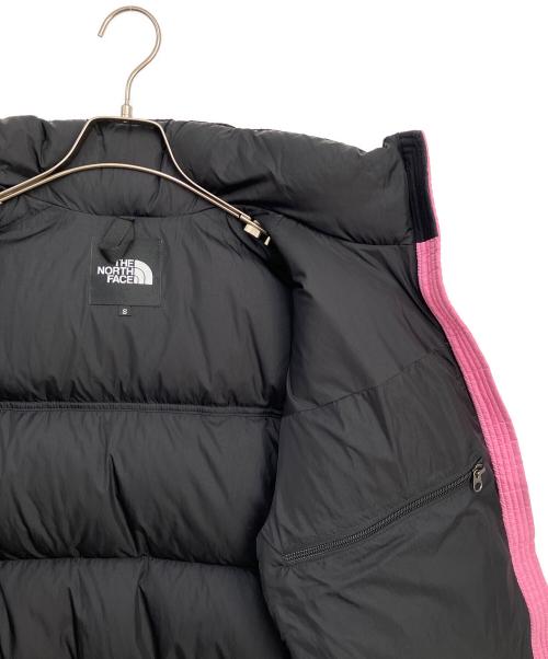 THE NORTH FACE（ザ ノース フェイス）THE NORTH FACE (ザ ノース フェイス) ダウンジャケット ピンク×ブラック サイズ:Sの古着・服飾アイテム