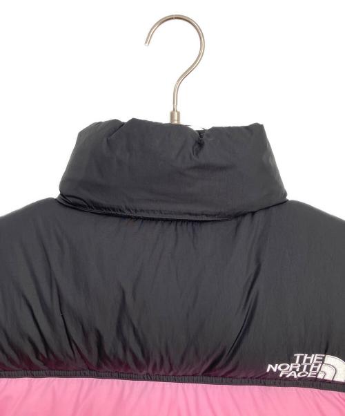 THE NORTH FACE（ザ ノース フェイス）THE NORTH FACE (ザ ノース フェイス) ダウンジャケット ピンク×ブラック サイズ:Sの古着・服飾アイテム