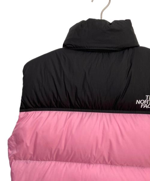 THE NORTH FACE（ザ ノース フェイス）THE NORTH FACE (ザ ノース フェイス) ダウンジャケット ピンク×ブラック サイズ:Sの古着・服飾アイテム