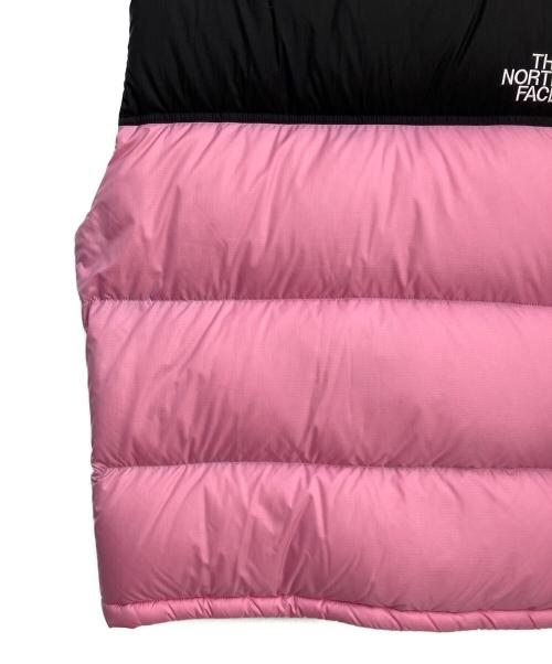 THE NORTH FACE（ザ ノース フェイス）THE NORTH FACE (ザ ノース フェイス) ダウンジャケット ピンク×ブラック サイズ:Sの古着・服飾アイテム